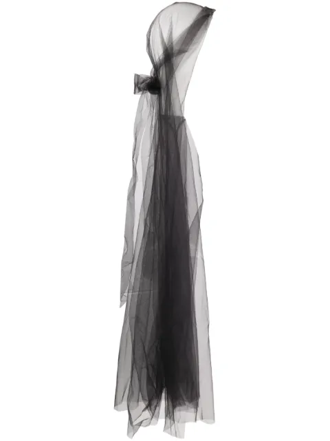 Atu Body Couture tulle-netting head wrap