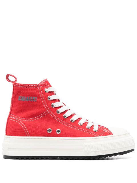 DSQUARED2 Berlin high-top platform sneakers Women