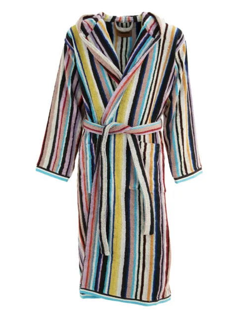 Missoni Home peignoir rayé à taille nouée
