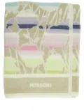 Missoni Home floral-pattern bath towel - Green