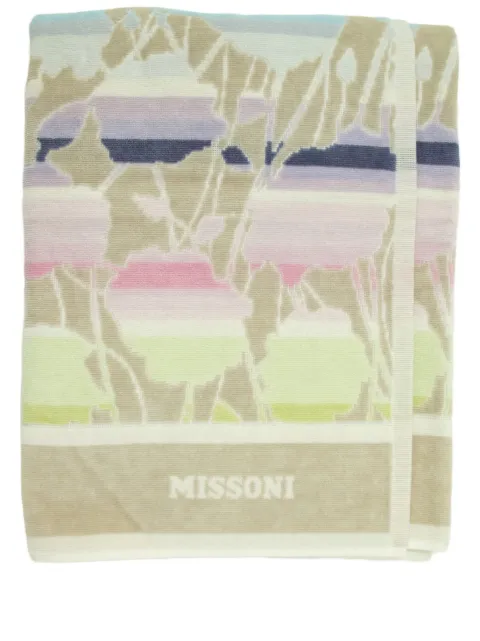 Missoni Home Toalha de banho floral