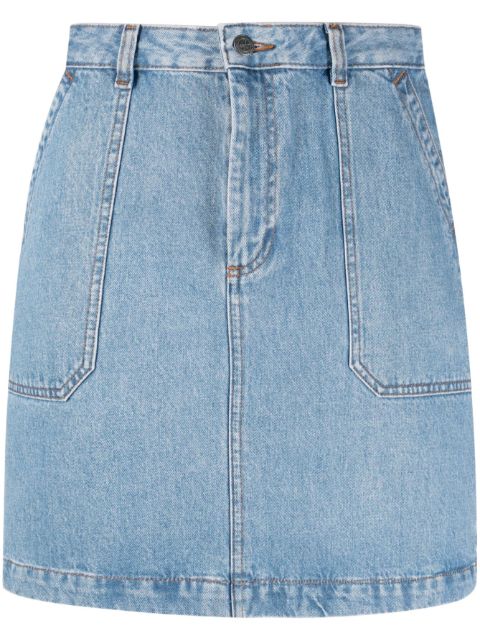 A.P.C. Lea denim miniskirt Women