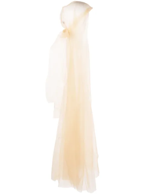 Atu Body Couture tulle-netting head wrap
