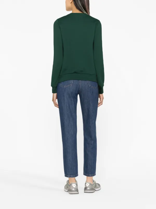【関税込み】A.P.C. グリーン Madame スウェットシャツ A.P.C. Madame スウェットシャツ | グリーン | FARFETCH JP