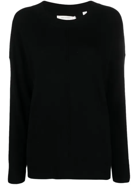 Chinti & Parker long-sleeve fine-knit sweater