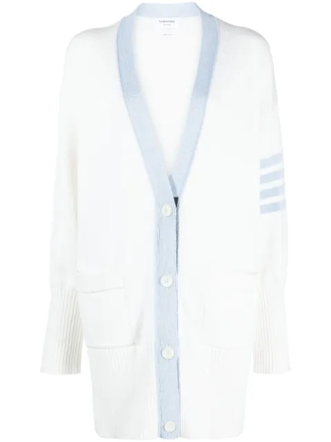 Thom Browne 4-Bar cotton cardigan