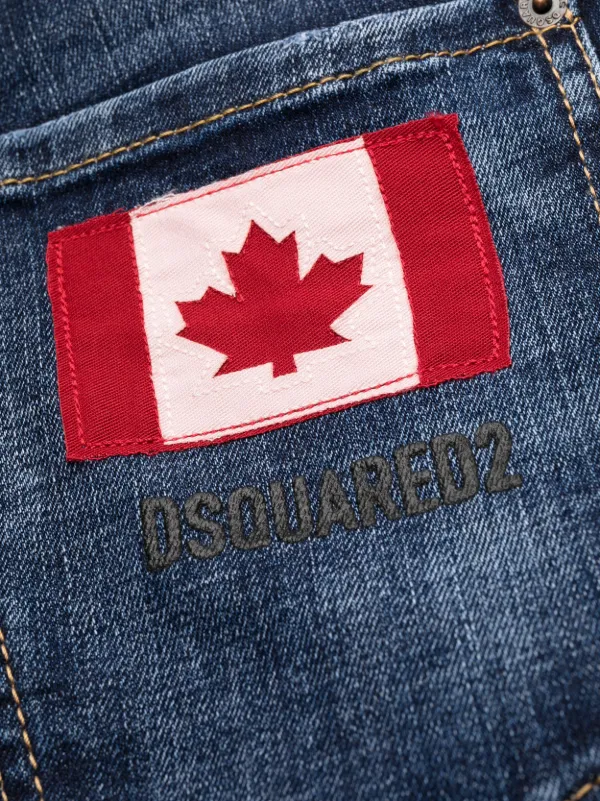 DSQUARED2 low-rise straight-leg Jeans | Blue | FARFETCH DSQUARED2 low-rise straight-leg Jeans | Blue | FARFETCH