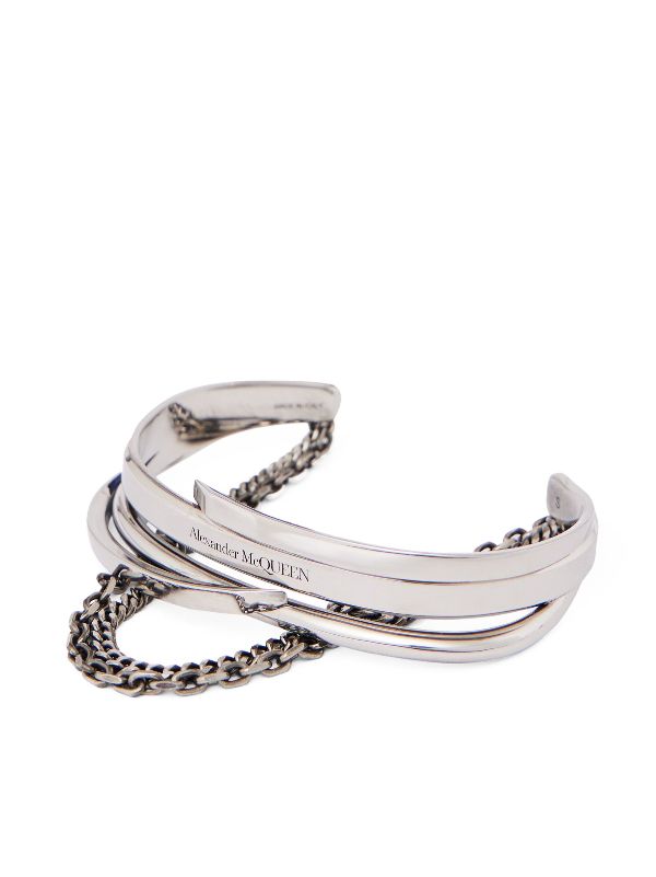 Alexander mcqueen cuff deals bracelet