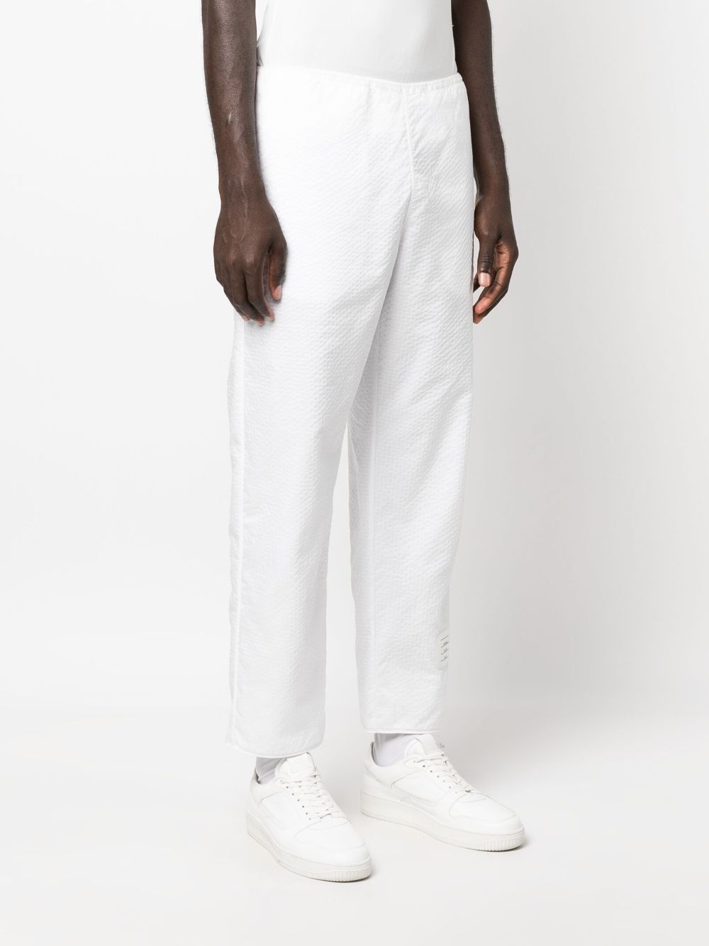 Thom Browne Straight broek Wit