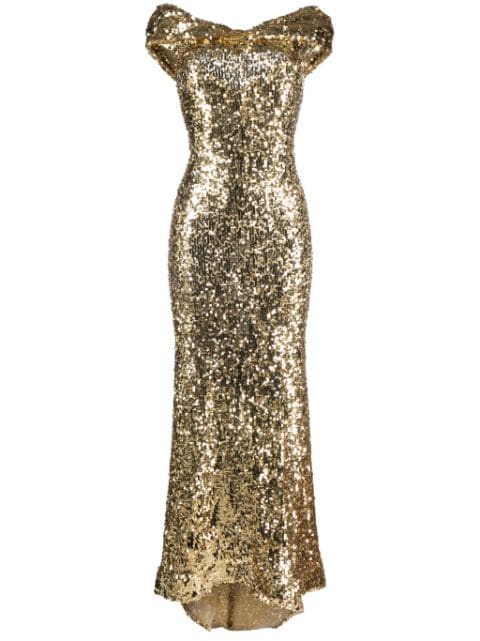 Atu Body Couture sequin-embellished gown