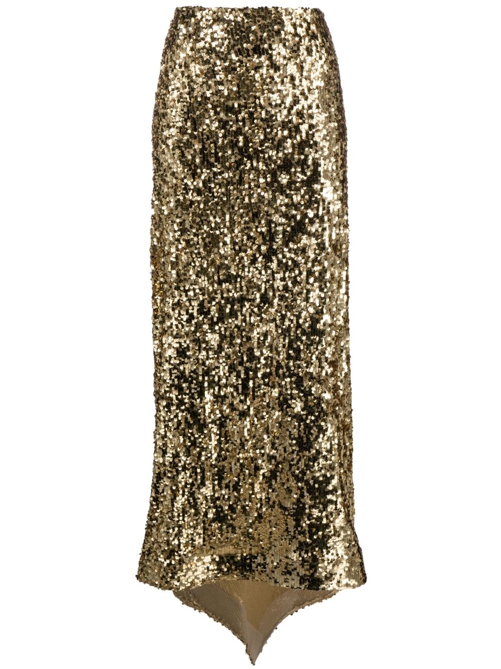 Atu Body Couture sequin-embellished maxi skirt - Gold