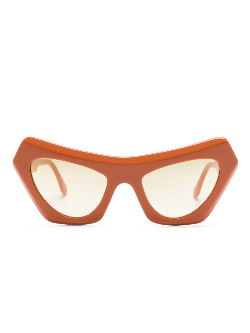 Marni Eyewear Devil's Pool サングラス - オレンジ Marni Eyewear Devil's Pool サングラス - オレンジ