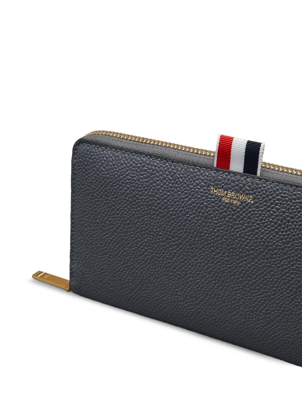 Thom Browne Portemonnee met rits Grijs