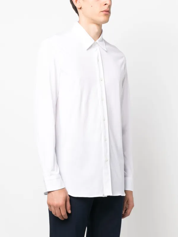 Brioni spread-collar Cotton Shirt | White | FARFETCH JO Brioni spread-collar Cotton Shirt | White | FARFETCH JO