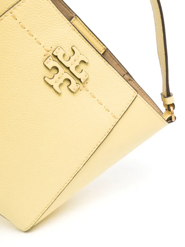 Tory burch mcgraw deals gold tote