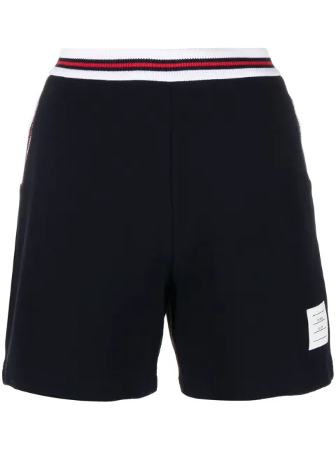 Thom Browne bermudas con parche del logo