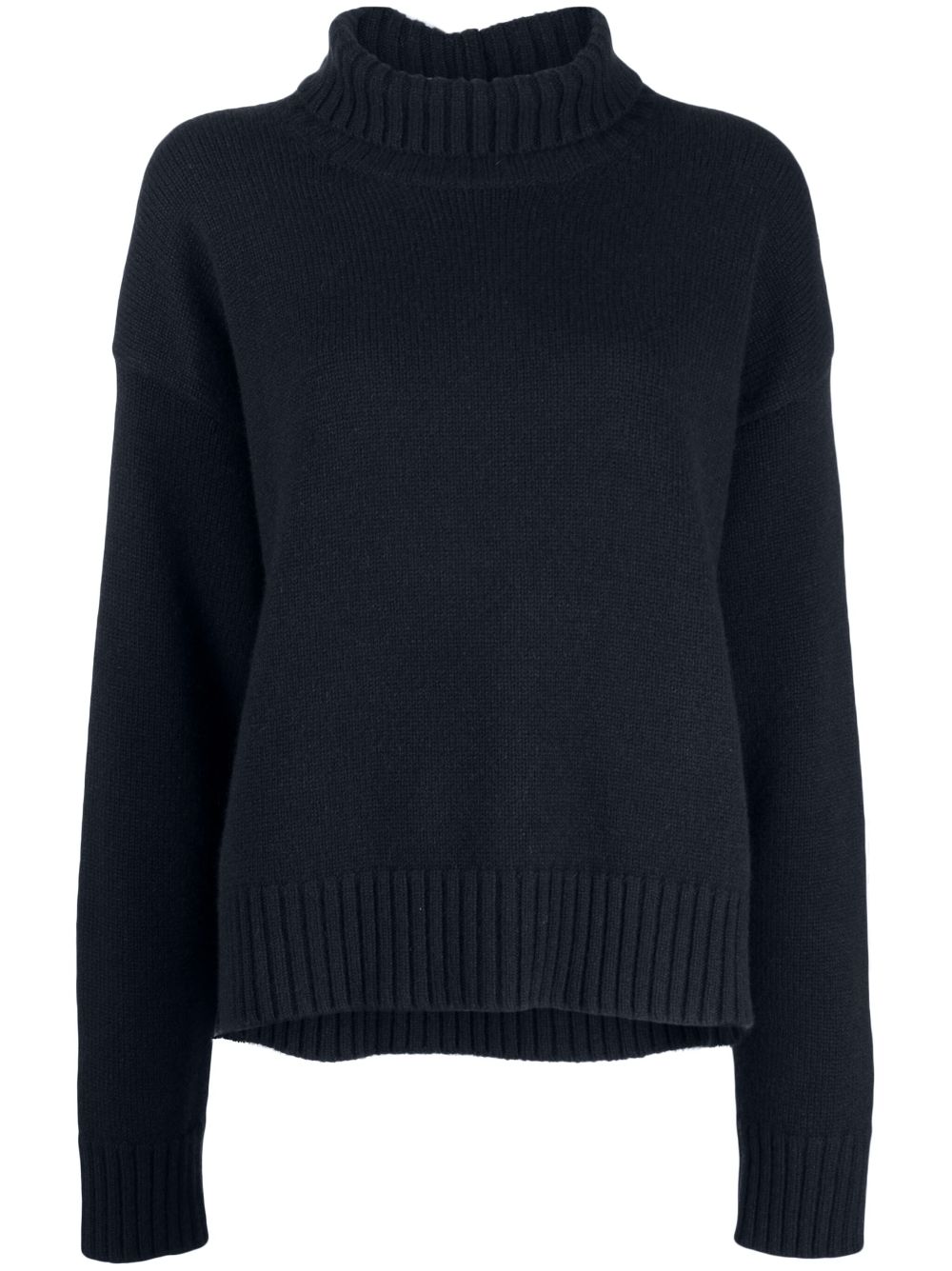 Jil Sander roll-neck long-sleeve jumper - Blue