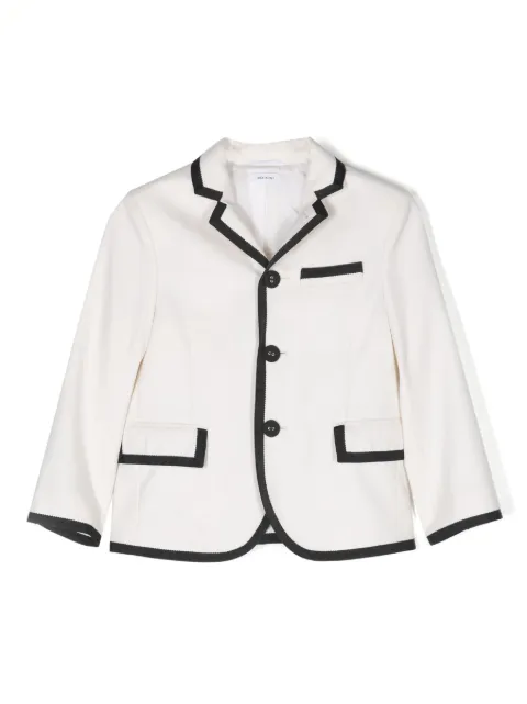 Thom Browne Kids single-breasted wool blazer 