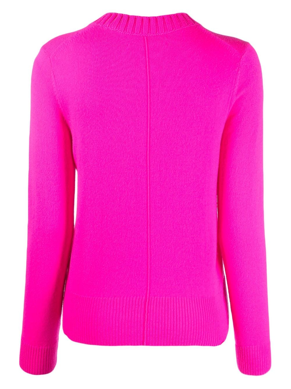 Chinti & Parker fine-knit cropped jumper - Roze