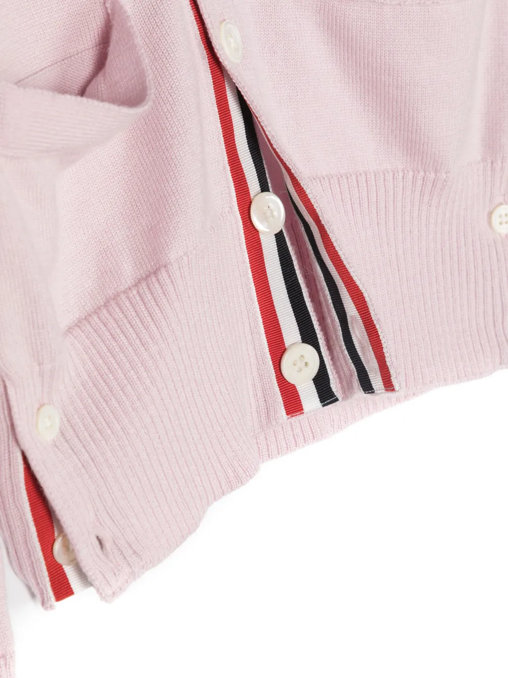 Thom Browne Kids Trui met ronde hals Roze