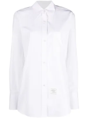 We11done high-neck Collar Shirt | White | FARFETCH