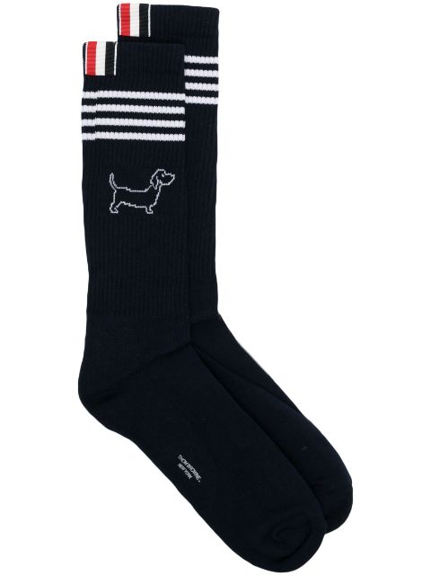Thom Browne Hector Athletic cotton socks