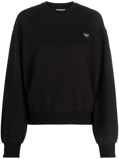 Carhartt WIP - logo-patch cotton sweatshirt