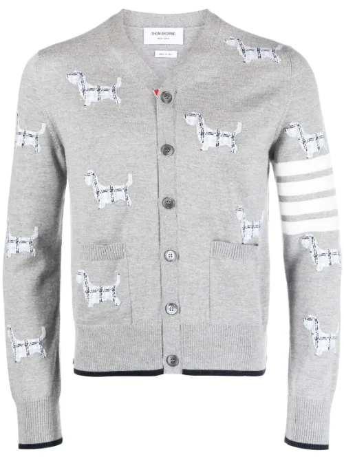 Cardigan à motif Hector - Thom Browne - Modalova