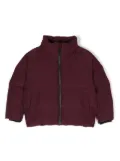 Bonpoint padded zip-fastening jacket - Red