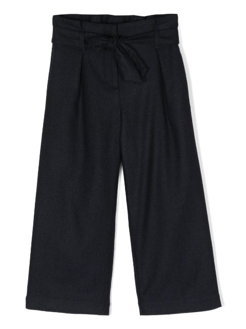 Bonpoint Natalia belted-waist trousers