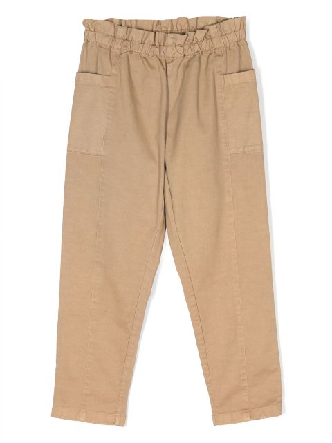 Bonpoint Tiche paperbag-waist trousers