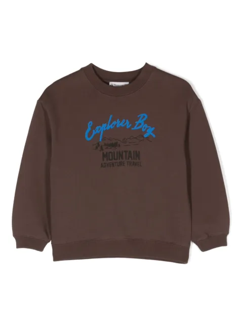 Bonpoint graphic-print cotton sweatshirt