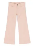 Bonpoint Junon corduroy flared trousers - Pink