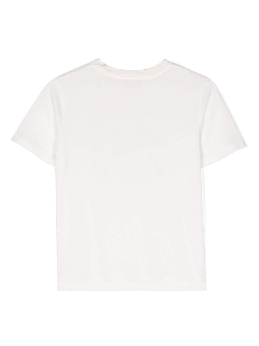 Bonpoint T-shirt van biologisch katoen - Wit
