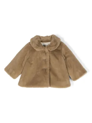 Newborn faux cheap fur coat