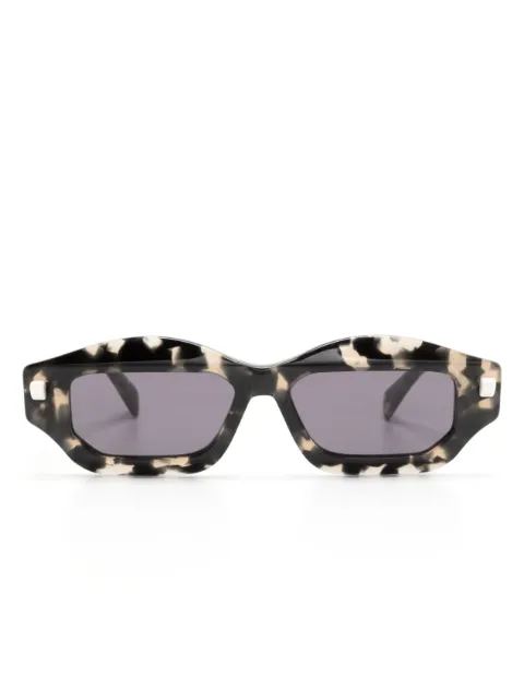Kuboraum Q6 geometric-frame sunglasses