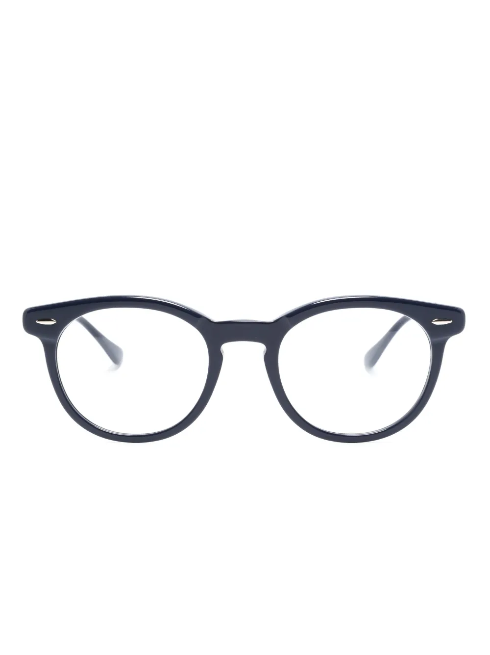 Ray-Ban RB2180V round-frame glasses | Blue | Image 1
