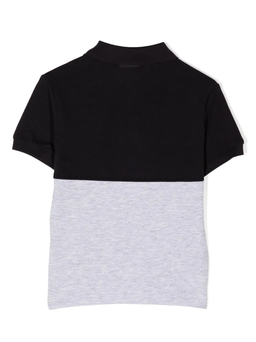 Lacoste Kids Poloshirt met logoprint - Grijs