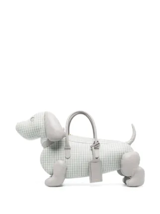 Thom Browne Large Hector dog shaped Tote Bag Grey FARFETCH