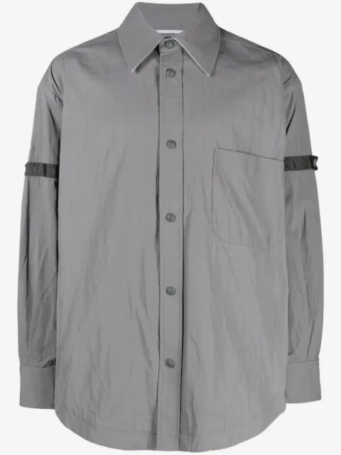 Thom Browne button-fastening shirt jacket