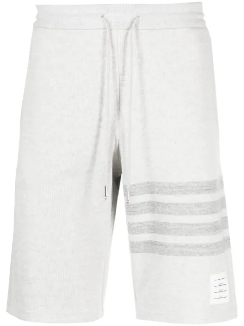 Thom Browne shorts deportivos con motivo 4-Bar