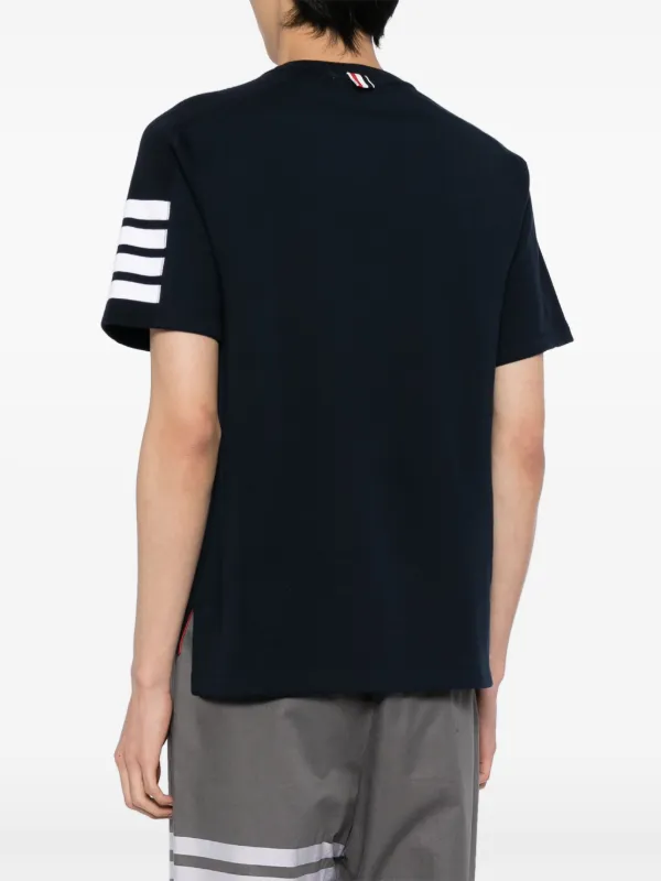 Tシャツ・カットソー Thom Browne 4Bar Shirt Thom Browne 4-Bar short-sleeve T-shirt | REVERSIBLE