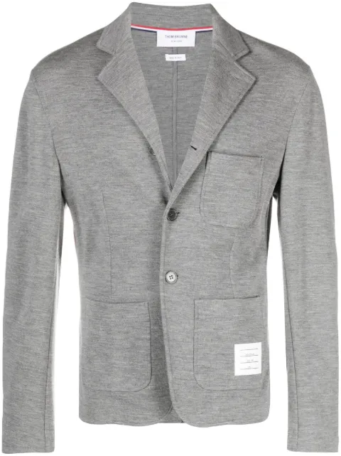 Thom Browne single-breasted button-fastening blazer