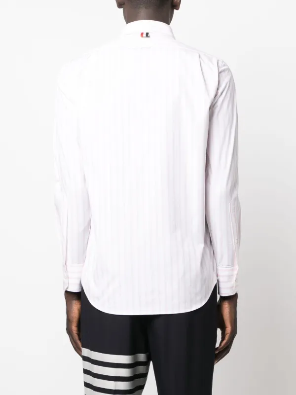 Thom Browne ストライプ シャツ | ホワイト | FARFETCH JP