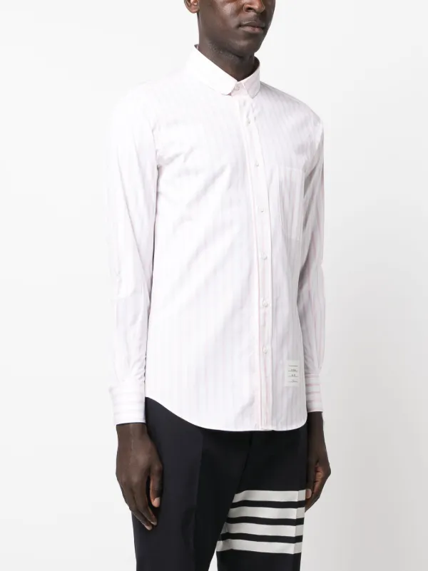 Thom Browne ストライプ シャツ | ホワイト | FARFETCH JP