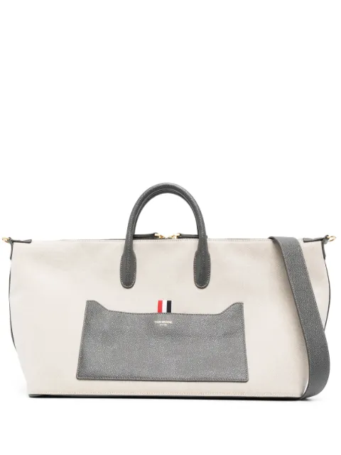 Thom Browne medium canvas tote bag