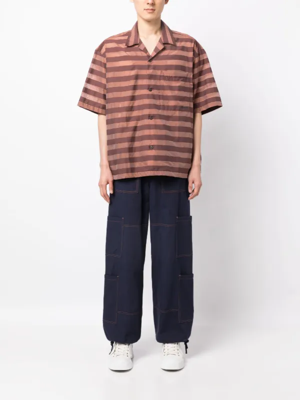 Sunnei ストライプ シャツ | レッド | FARFETCH JP