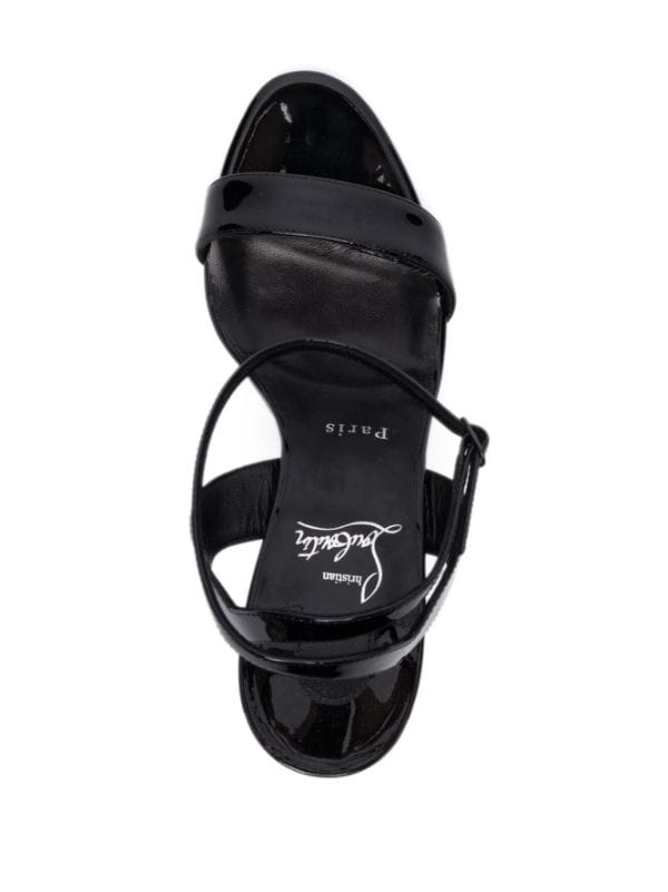 Christian Louboutin Zeppa Chick 85mm Wedge Sandals - Farfetch