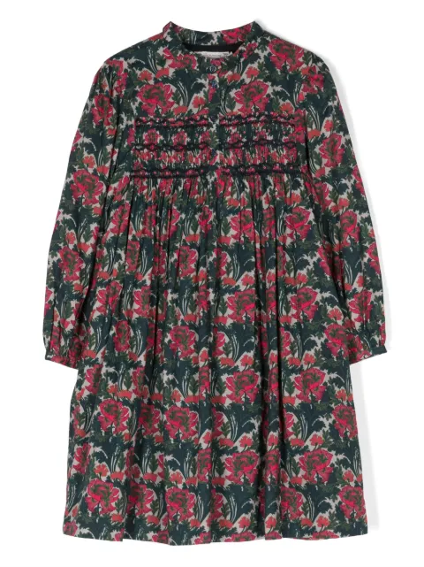 Bonpoint vestido manga larga con estampado floral