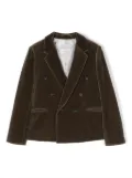 Bonpoint notched-lapel double-breasted blazer - Green